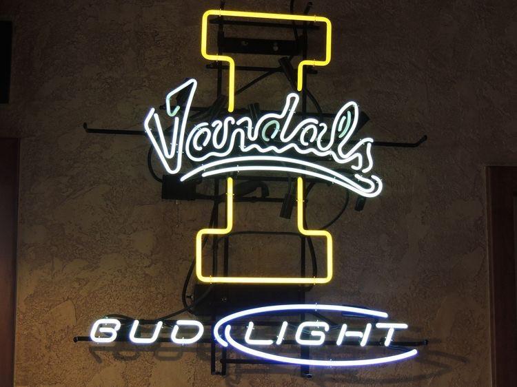 Bud Light Vandals Neon Sign